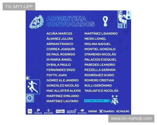 2026年阿根廷世界杯阵容预测：核心球员与新星的详细介绍